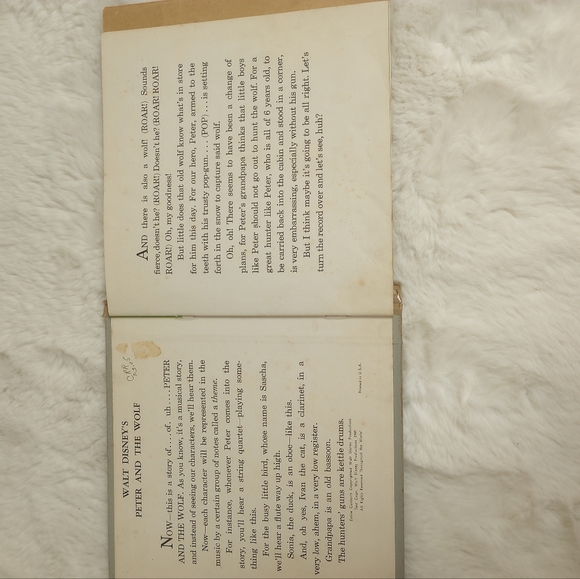 Vintage 1949 Disney RCA Disney records - Picture 2 of 8